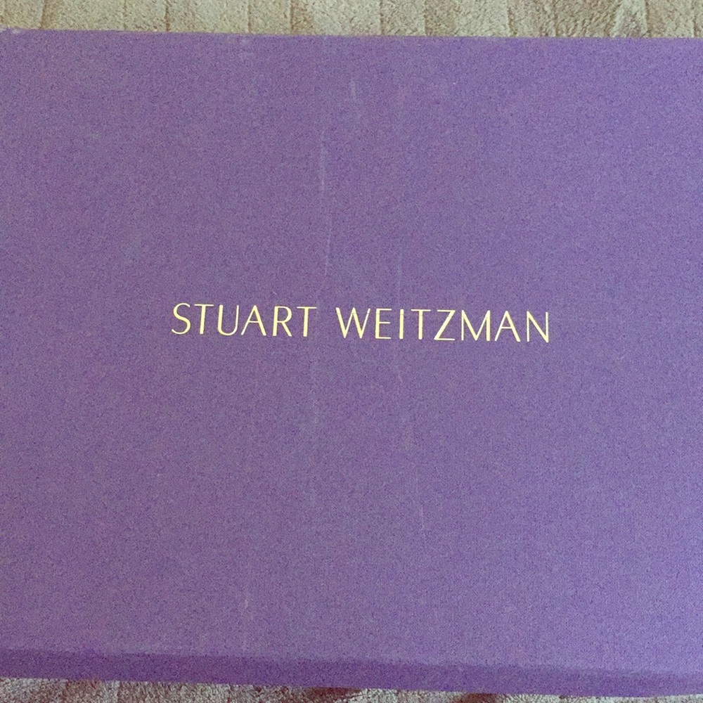 Stuart Weitzman Lowland OTK boots (black) 8.5